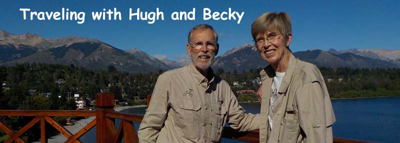 Hugh and Becky in Bariloche, Argentina January 2017