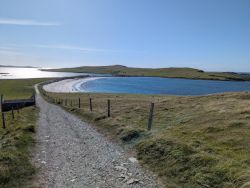 Minn beach on Shetland