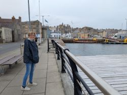 Becky in Lerwick