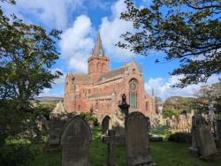 St Magnus Cathedral in Kirkwall
