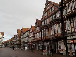 The Altstadt in Celle