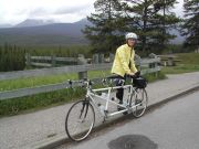 A rest stop on the Bow Valley Parkway