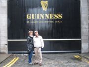 Hugh and Becky at St. James Gate