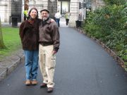 Robin and Steve in St. Steven's Green