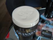 A Shamrock in the Guinness head