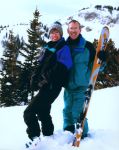 Hugh and Becky in Jackson Hole, Wyoming