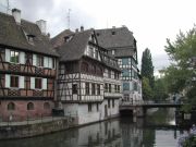 Along the canals in Strasbourg