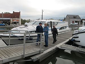 on the dock at Marseilles les Abigny