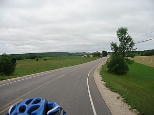 Riding the deserted Door County routes 
