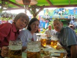 Enjoying the Oktoberfest in Regensburg