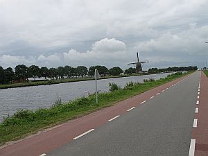 riding to Delft