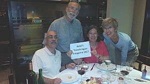 our last meal at El Mirasol in Buenas Aires