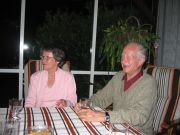 Konrad and Inge on the terrace