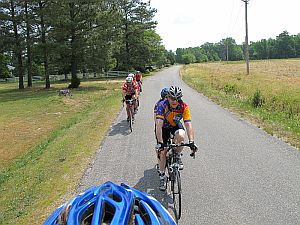 Riding on the Chippokes State Park Plantation