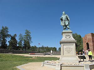John Smith Statue in Jamestown